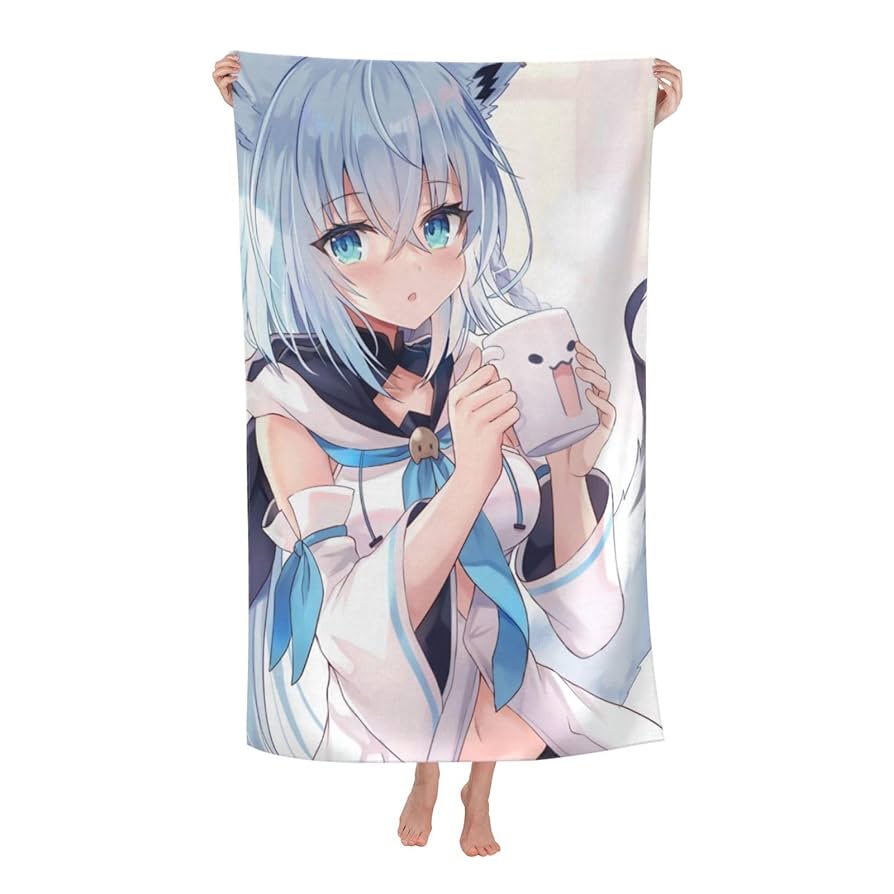 1*0様 シークレット バスタオル ホロライブ 白上フブキ かわいい ナイスバデ 1*0様 シークレット バスタオル ホロライブ 白上フブキ かわいい